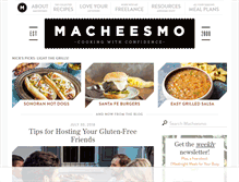 Tablet Screenshot of macheesmo.com